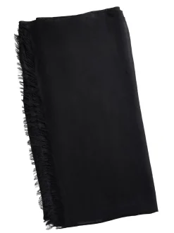 Accessories|Misook Cashmere Scarf Black