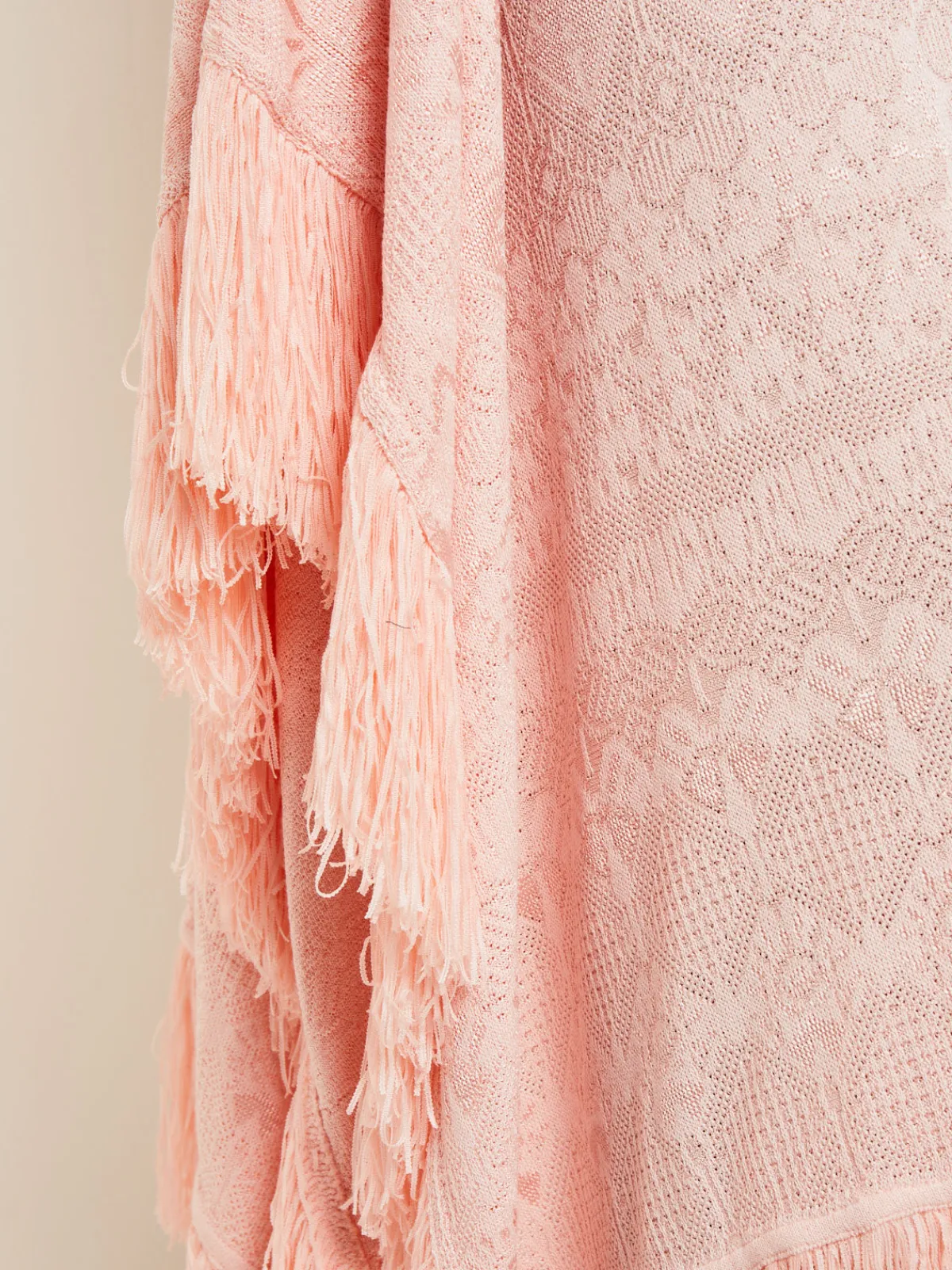 Dresses|Misook Midi Wrap Dress - Soft Jacquard Knit PorcelainPink