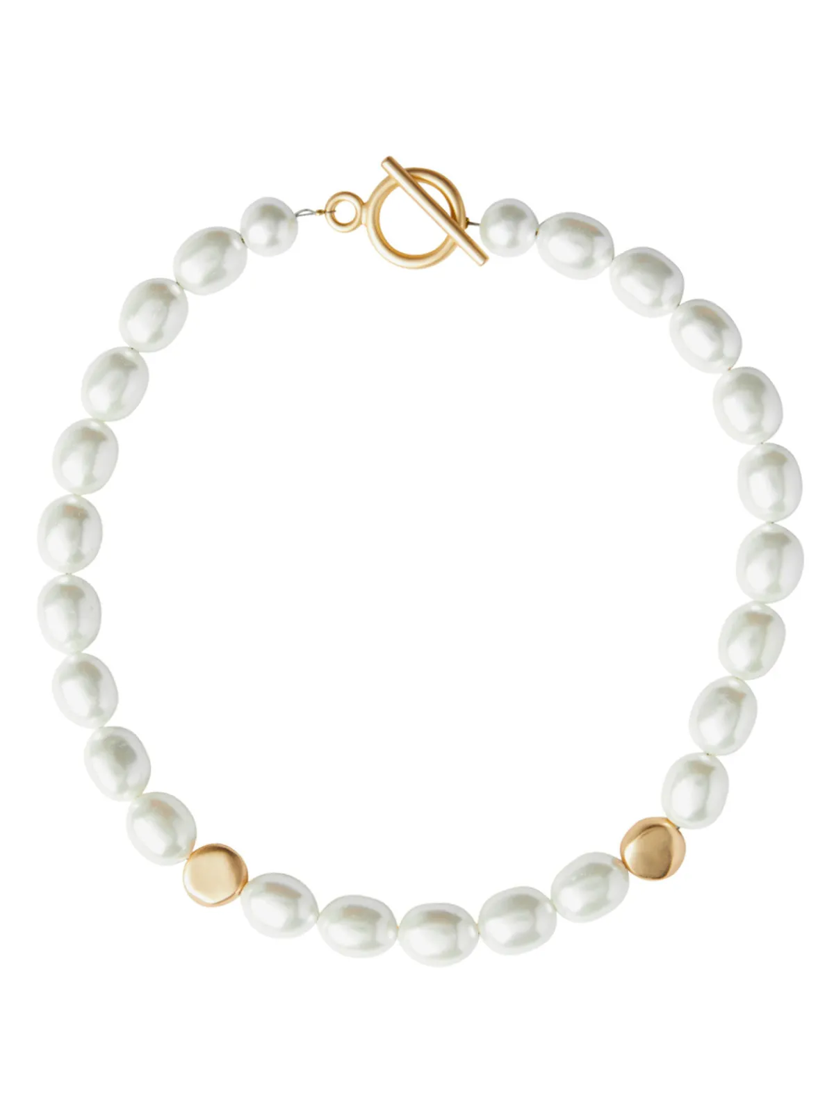 Accessories|Necklaces|Misook Mother of with Beaded Accent Necklace Pearl