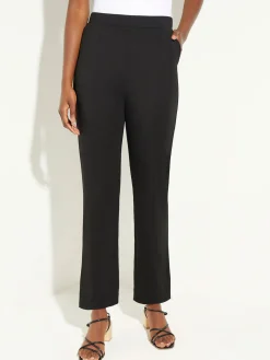 Pants & Shorts|Misook Ponte Straight Leg Pant Black