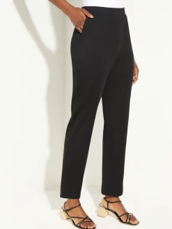 Pants & Shorts|Misook Ponte Straight Leg Pant Black