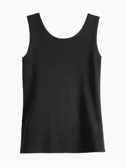 Tops & Tees|Tanks|Misook Scoop Neck Tank Top - Sleeveless Top | Black