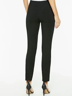 Pants & Shorts|Misook Seasonless Ponte Pull-on Pant in Black