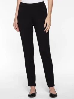 Pants & Shorts|Misook Slim Leg Knit Pant Black