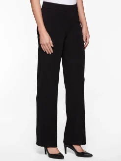 Pants & Shorts|Misook Wide Leg Knit Pant Black