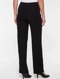Pants & Shorts|Misook Wide Leg Knit Pant Black
